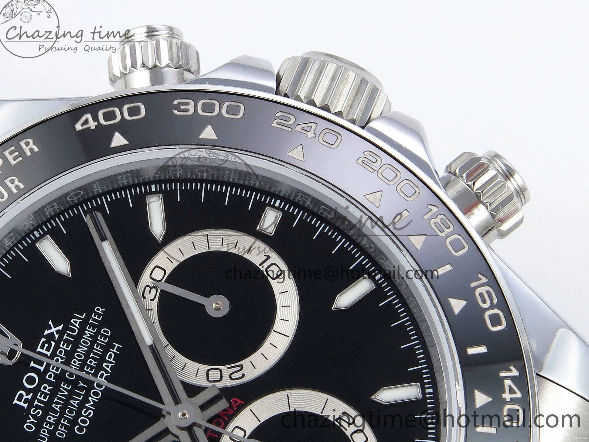 MiroTime 0130 2023 Daytona 126500 QF 1:1 Best Edition 904L Steel Black Dial on SS Bracelet SH TechFriendly 1490